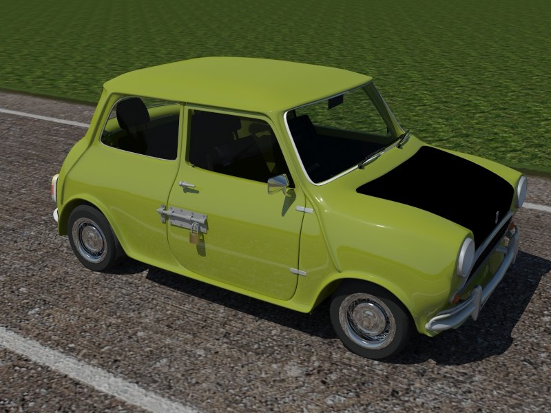 3ds max mr beans mini